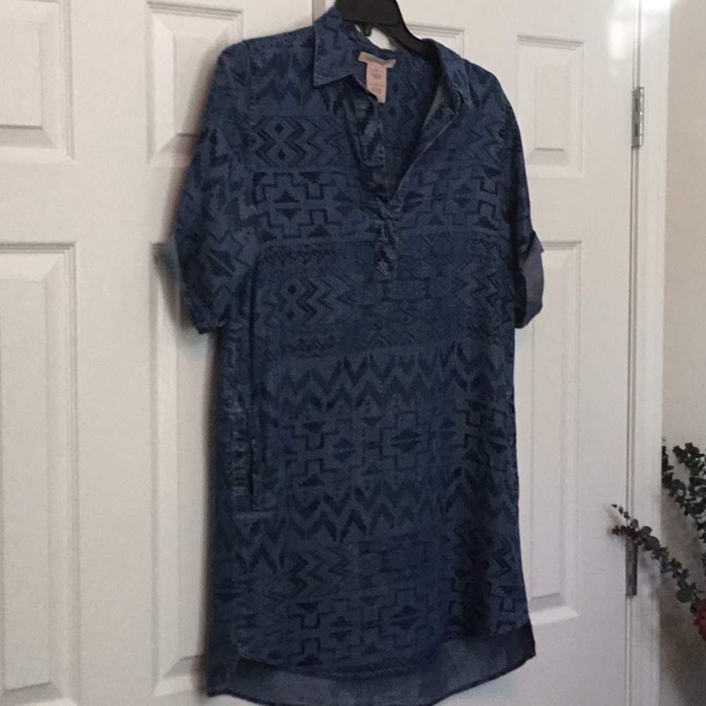 Philosophy denim dress large